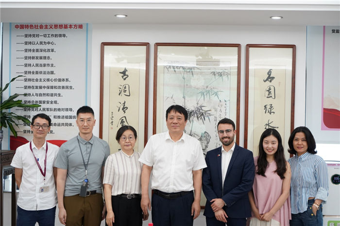 以色列驻广州领事馆海本继一行来访我院